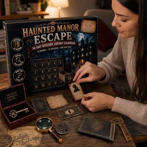 24-Day Christmas Mystery Adventure Advent Calendar Game Countdown Puzzle - image 4