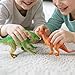 Kiddiworld Dinosaur Toys for 3 4 5 Year Old Boys Gifts, 25 Pieces Dinosaurs Toys for Kids 3-5-7, Dino Figures Activity Play Mat Christmas Birthday Gifts for Girls Toddler Toy Age 2-4