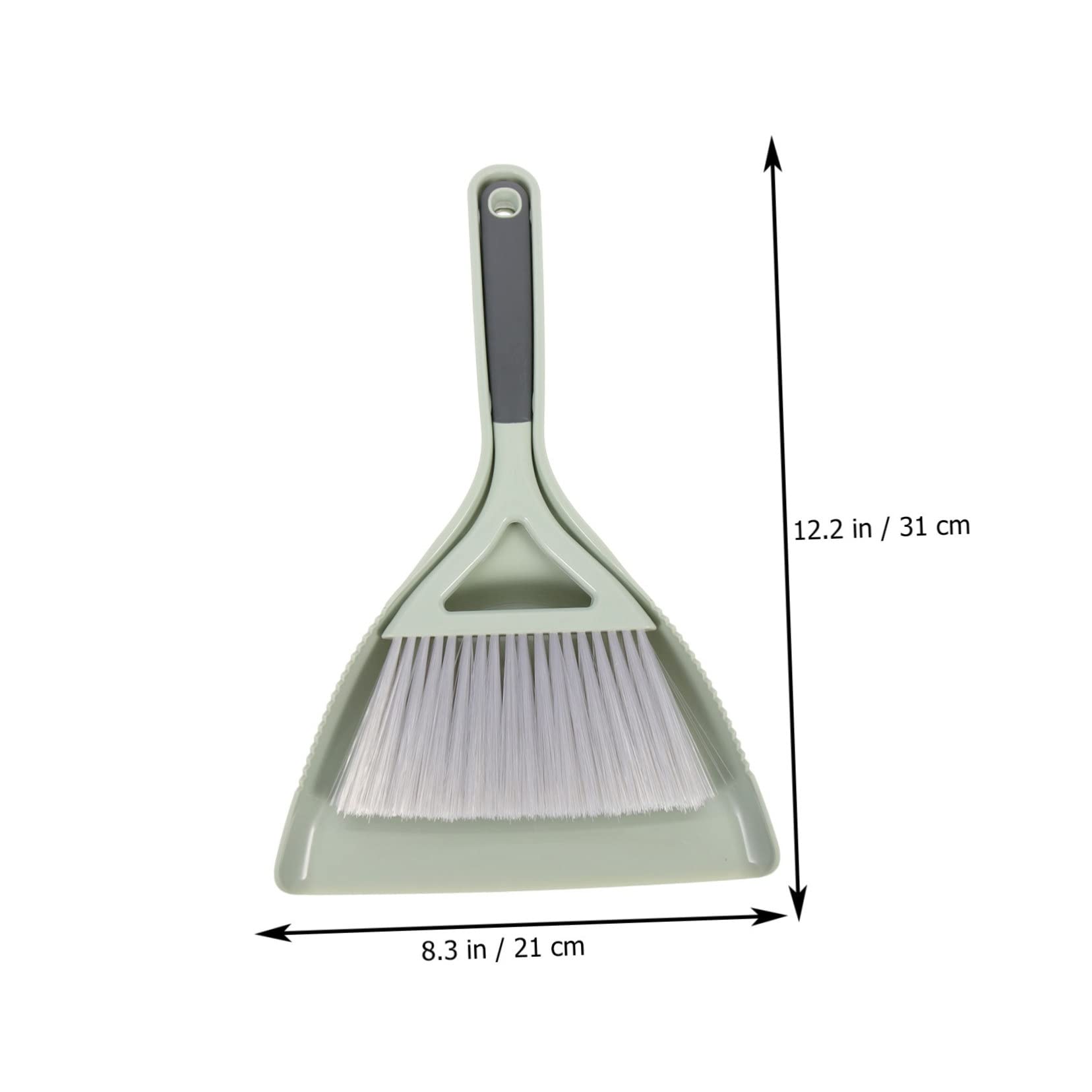 Healeved Dustpan Broom Set Mini Cleaning Broom and Dustpan Home Cleaning Tool Brush and Set for Table and Keyboard