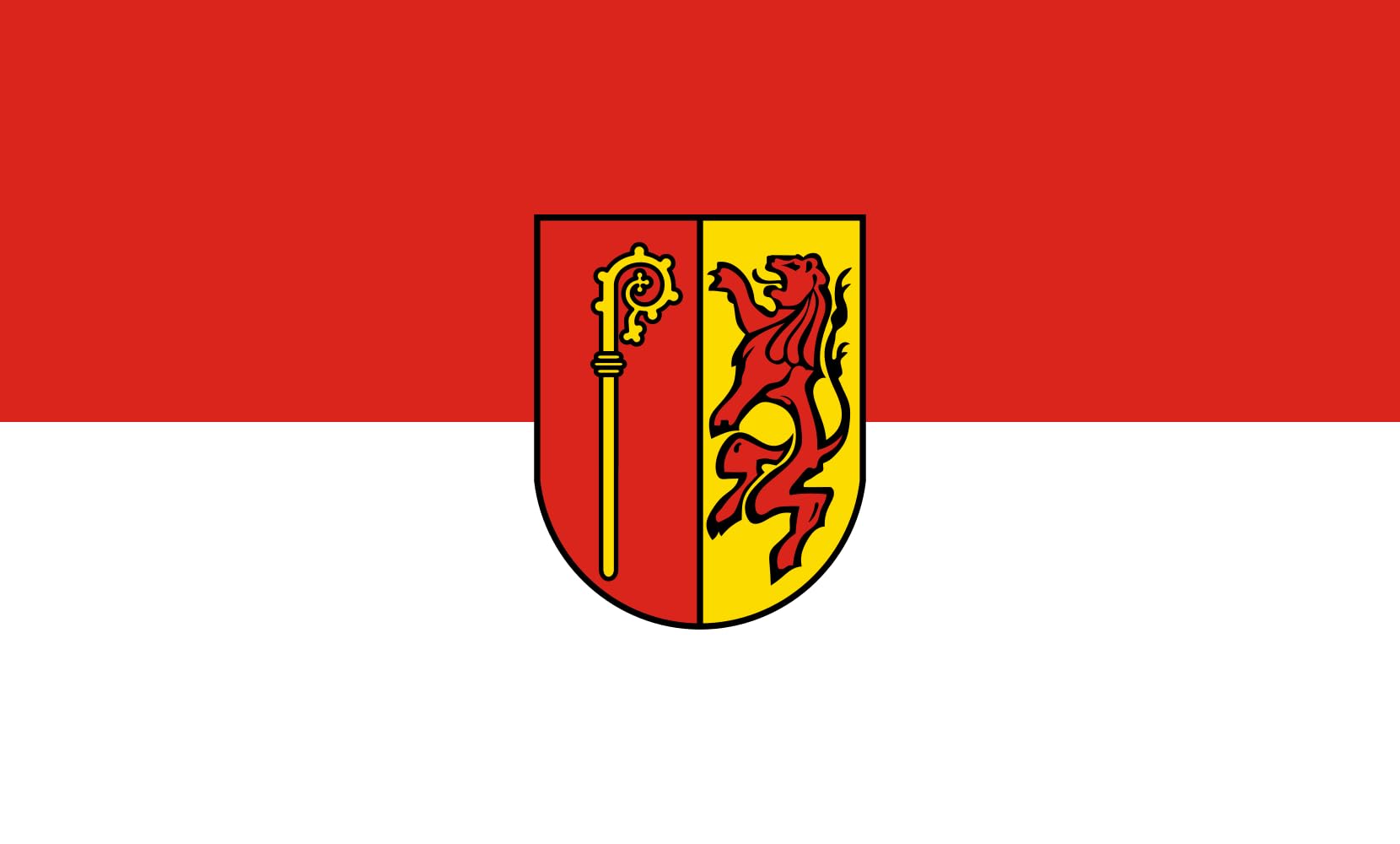 Drapeau Large Abstatt paysage 90x150cm idéal pour vos fêtes et rassemblements