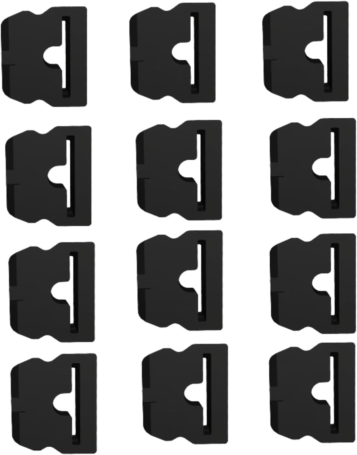 Drawer Slide Rear Detent Replacement 12-Pack, for Kennedy Toolbox Drawer Slides, Tool Chest Drawer Closure