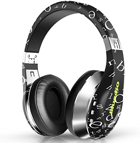 Bluedio A(Air) Twistable Headset Stereo Wireless Bluetooth4.1 Headphone, Live in/Live Out, Comfortable earcups, Foldable & Adjustable Headband (Black)