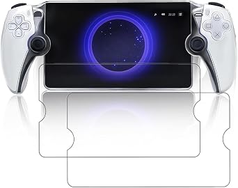 Screen Protector for PlayStation Portal Remote Player 8 inch/Sony PlayStation 5 Portal PS 5, [2 Pack] Ultra Thin Anti-Scratch Clear Tempered Glass