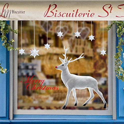 Adesivi vetrofanie natale，Yuson Girl Adesivo