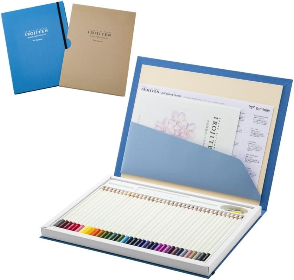 Tombow CI-RSA36C Pencil, Colored Pencil, Color Dictionary, Select Set, 36 Colors