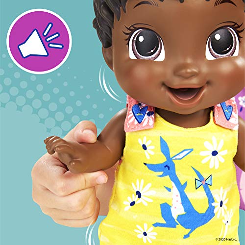 Hasbro Baby Alive Bébé Sautille Kangourou Cheveux Noirs - vue 6