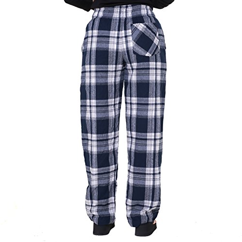 Image of Womens Multicolor Cotton Checkered Pyjama | Checks Pajama for women with Elastic & Drawstring Plus Size (S TO 8XL)
