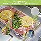 Vakuumierbeutel Lebensmittel Vakuumbeutel Vakuumierfolie Beutel-3 Rolle 20/25/28 x300cm Profi-Folienbeutel Folie fuer Folienschweißgerät Vakuumiergerät Sous Vide Vakuumier Beutel Gefrierbeutel