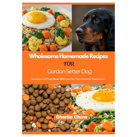Wholesome Homemade Recipes For Gordon Setter Dog: Vet-approved Food Made With Love For Your Powerful Companion