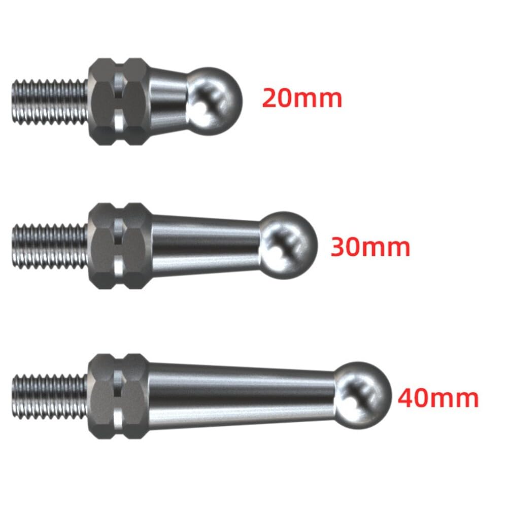 Vite Poggiapiedi Moto 6mm - Acciaio Inox 304 - Universale Per Pedali - Argento - Foto 7