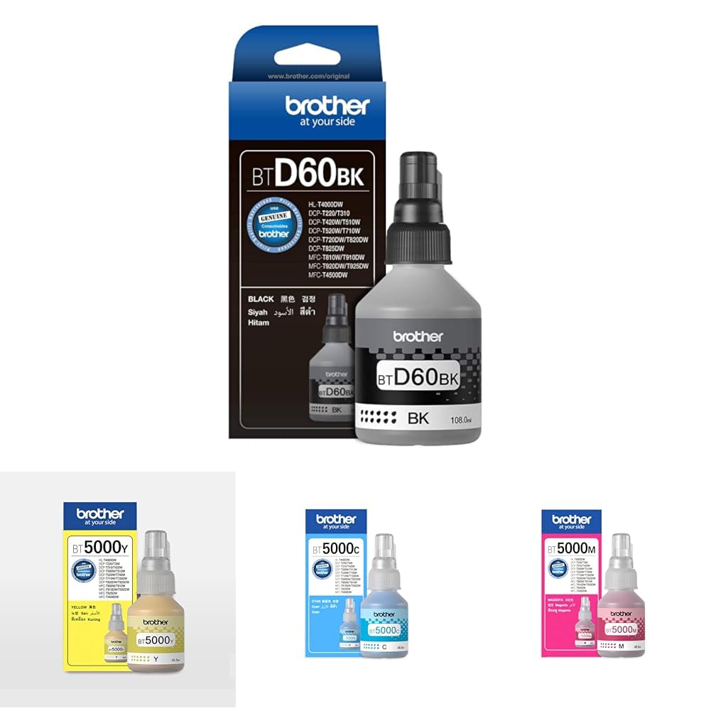 Brother BT-D60BK Ink Bottle (Black)