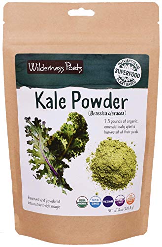 Wilderness Poets, Organic Kale Powder (8 Ounce - 227g)