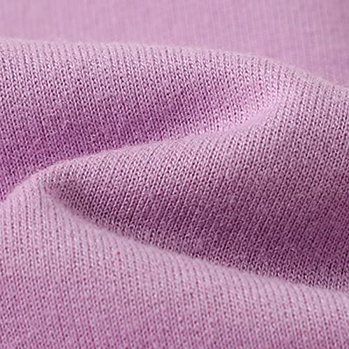 Ayalinggo Toddler Baby Girl Crewneck Sweatshirt Color Block Casual Pullover Sweater Long Sleeve Shirt Blouse Tops Warm Fall Winter Outfit Clothes (Color Block Purple Love, 3-4T) #TOP6