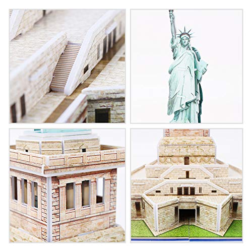 Cubicfun C080H Statue Of Liberty Puzzle, 39 Pieces #TOP5