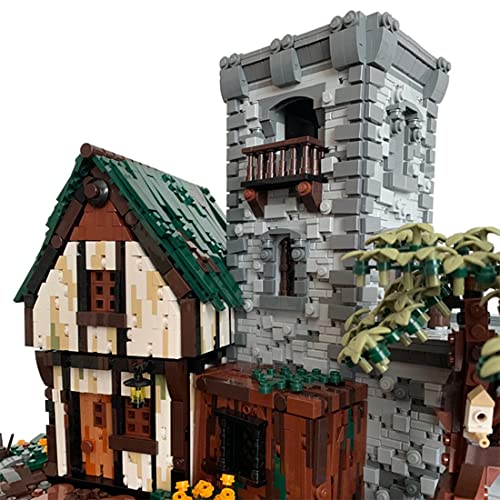 TASS Ideas Training Ground Modular 5470Pcs MOC-80571 Mittelalterliches Haurs Architektur Ziegel Modell Kompatibel mit… – Bild 6