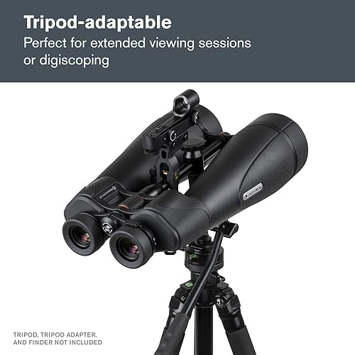 Miniatura 6 de Celestron SkyMaster Pro ED - Binoculares de astronomía de 20 x 80 con vidrio ED y gran apertura para visión de larga distancia, revestimiento XLT