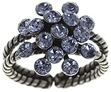  Konplott Fingerring Magic Fireball Mini 16mm Silver Light Blue