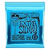 Ernie Ball Extra Slinky Nickel Wound Electric Guitar Strings 3-Pack – 8-38 Gauge