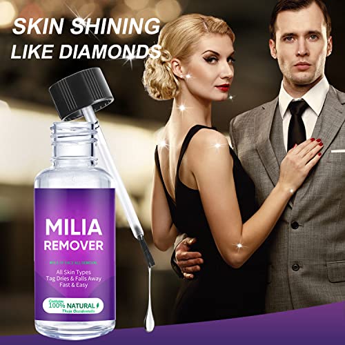 Gsebr Milia Remover, Skin Care Removal Serm with Plant Extract, Helps