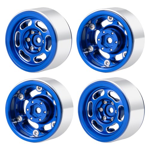 JUNENTER 4�{ 1.3�C���` �A���~�j�E�� �r�[�h���b�N �z�C�[������ �l�K�e�B�u�I�t�Z�b�g 1.3�C���` �z�C�[������ �Z�p 7mm SCX24 TRX4M FCX24 Redcat Ascent-18 1/24 1/18 RC �N���[���[�J�[�A
