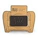 MastaPlasta, Leather Repair Patch, First-aid for Sofas, Car Seats, Handbags, Jackets, etc. Brown Color, Crown 4-inch by 2.4-inch, Designs Vary