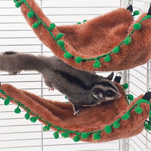 Hamster nain lit cachette suspendre accessoire cage petit rongeur - 4