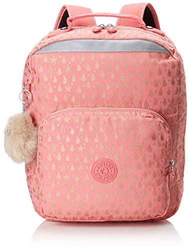 Kipling Ava Mochila escolar  36 cm  17.5 liters  Rosa  Pink Gold Drop