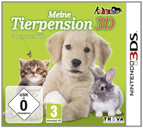 Meine Tierpension 3D - Tapsige Tierbabys - [3DS]