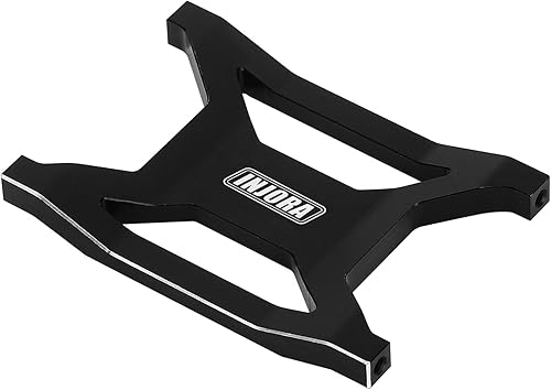 INJORA Soporte de chasis de aluminio CNC para 1/10 RC Crawler Axial SCX10 PRO actualización