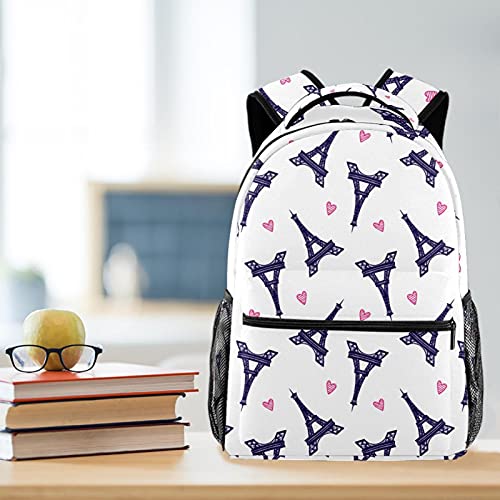 Mochilas ligeras Torre Eiffel para senderismo, viajes y camping 6