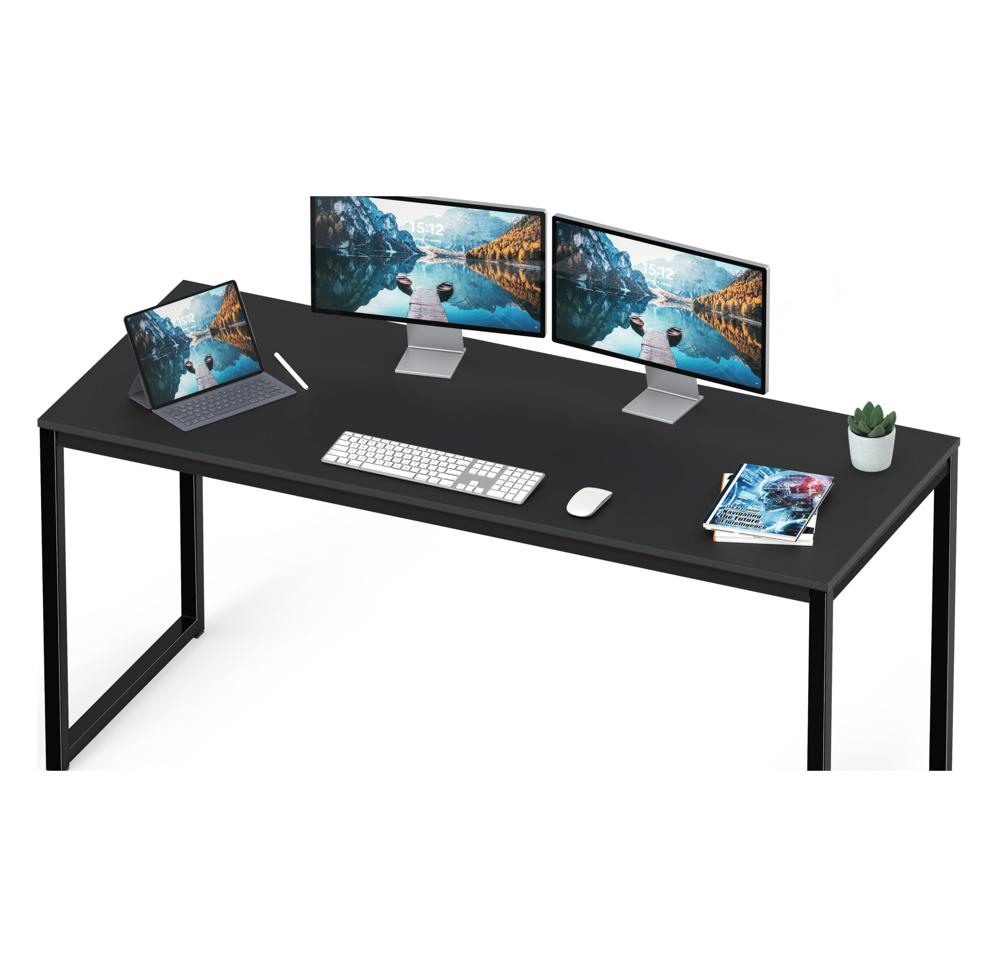 Amazon.com: SHW Mission 55-Inch Home Office Computer Desk, Black