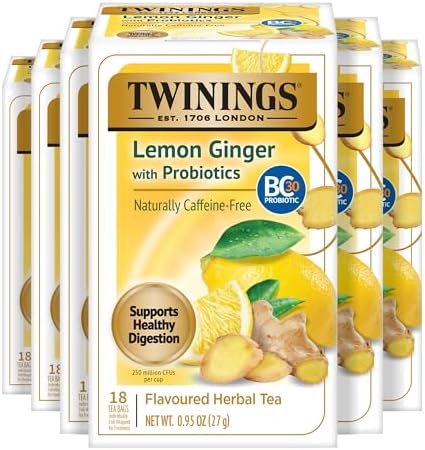 Lemon & Ginger with Probiotics