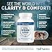 Vital Vision Support – Eye Health Supplement with Vitamin A, Lutein, Beta Carotene & Antioxidants – Eye Vitamins Support Hydration & Oxidative Stress -30 Days Serving