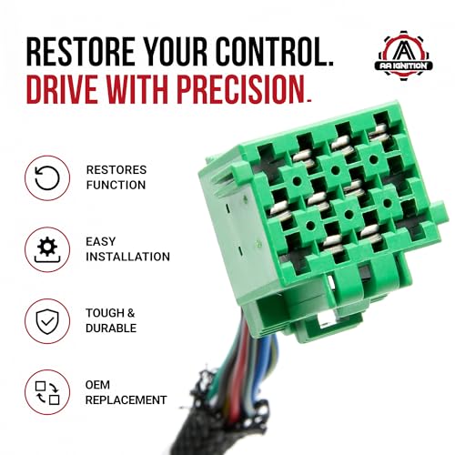 Image of Windshield Wiper /Turn Signal Switch - Compatible with Kenworth, Peterbilt - Multifunction Switch - Replaces P271067, P276221, 901-2101 - 2014-2023