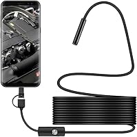 POFET 3in1 Endoszkóp Kamera Lámpa Vízálló 5m USB Android PC Laptop 5