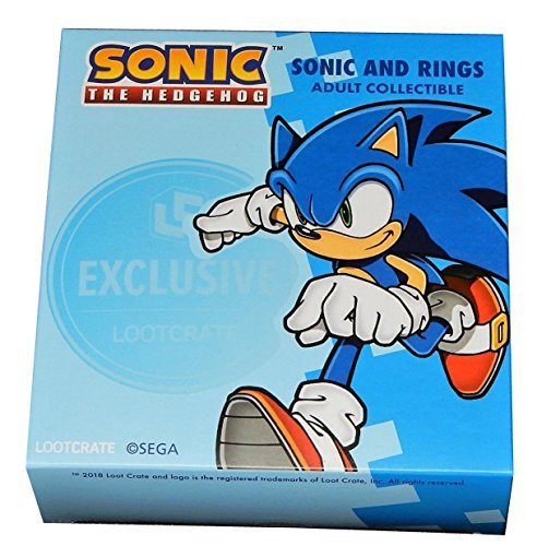 Sonic The Hedgehog Sonic And Rings Exclusive Loot Crate Adult Collectible