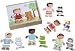 HABA Children of the World - 36 Piece Mix and Match Multi-Cultural Puzzle with Wooden Storage Box