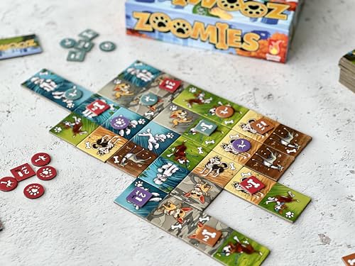 Zoomies juego de mesa de cartas Fireside Games miniatura 4