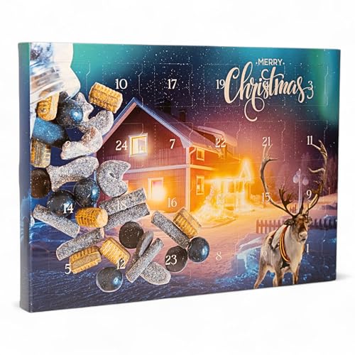 C&T Lakritz Adventskalender 2025 | 24 salzige & süße Lakritz-Sorten für den Advent | Mischungen mit hochwertigem Salmiak | Weihnachts-Kalender für Feinschmecker & Liebhaber