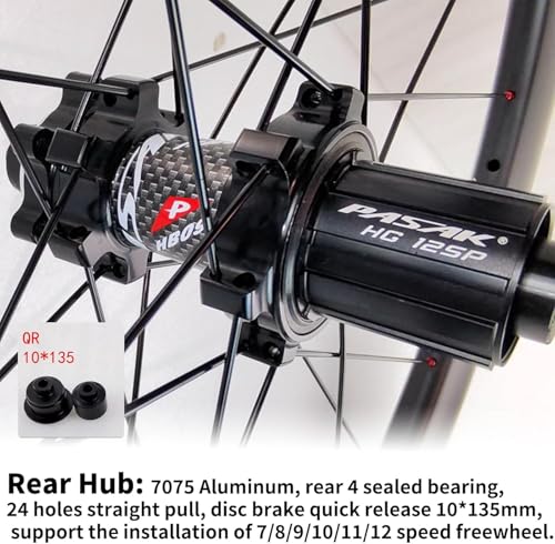 Roues route carbone 700C : éliminez le poids et roulez plus vite - 5