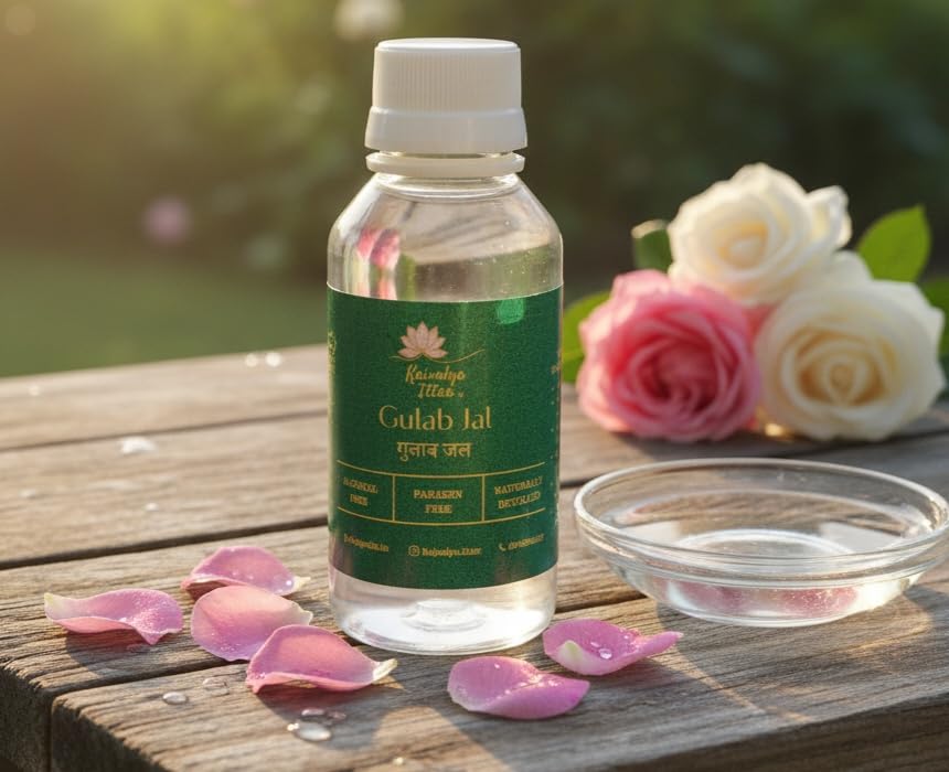 Kaivalya Attar Organic Gulab Jal, Natural Rose Water-picture-20