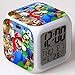 Produktbild PMFS Kids Wecker Led Licht Farbwechsel Super Mario Bros Digitaluhr Kinderspielzeug Reveil   7