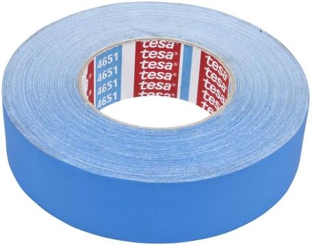 19 Mm | Amarillo Tesa 4651, Premium Cinta De Tela Recubierta De Acrilico 19 Mm Amarillo