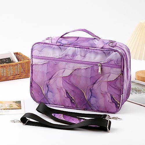 Image of Colored Pencil Case 100 Slots hold 300 pcs Pencils or 200 gel pens. Organizer Large Capacity with Handy Wrap Portable Multilayer Holder for Watercolor Pencils & Gel Pen Markers