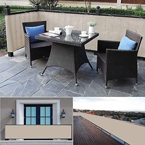 Protection 100% privée avec ce brise-vue pour balcon opaque - 6