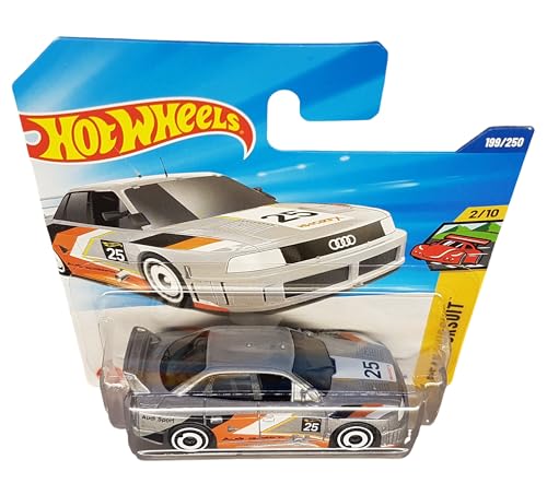 Hot Wheels Audi 90 Quattro 1:64 escala modelo miniatura 2