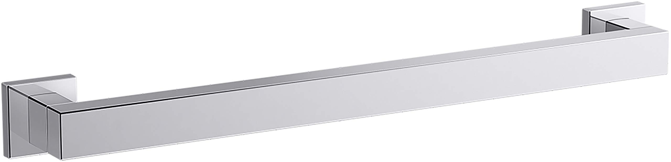 Kohler K-23294-CP Square Grab Bar, Polished Chrome