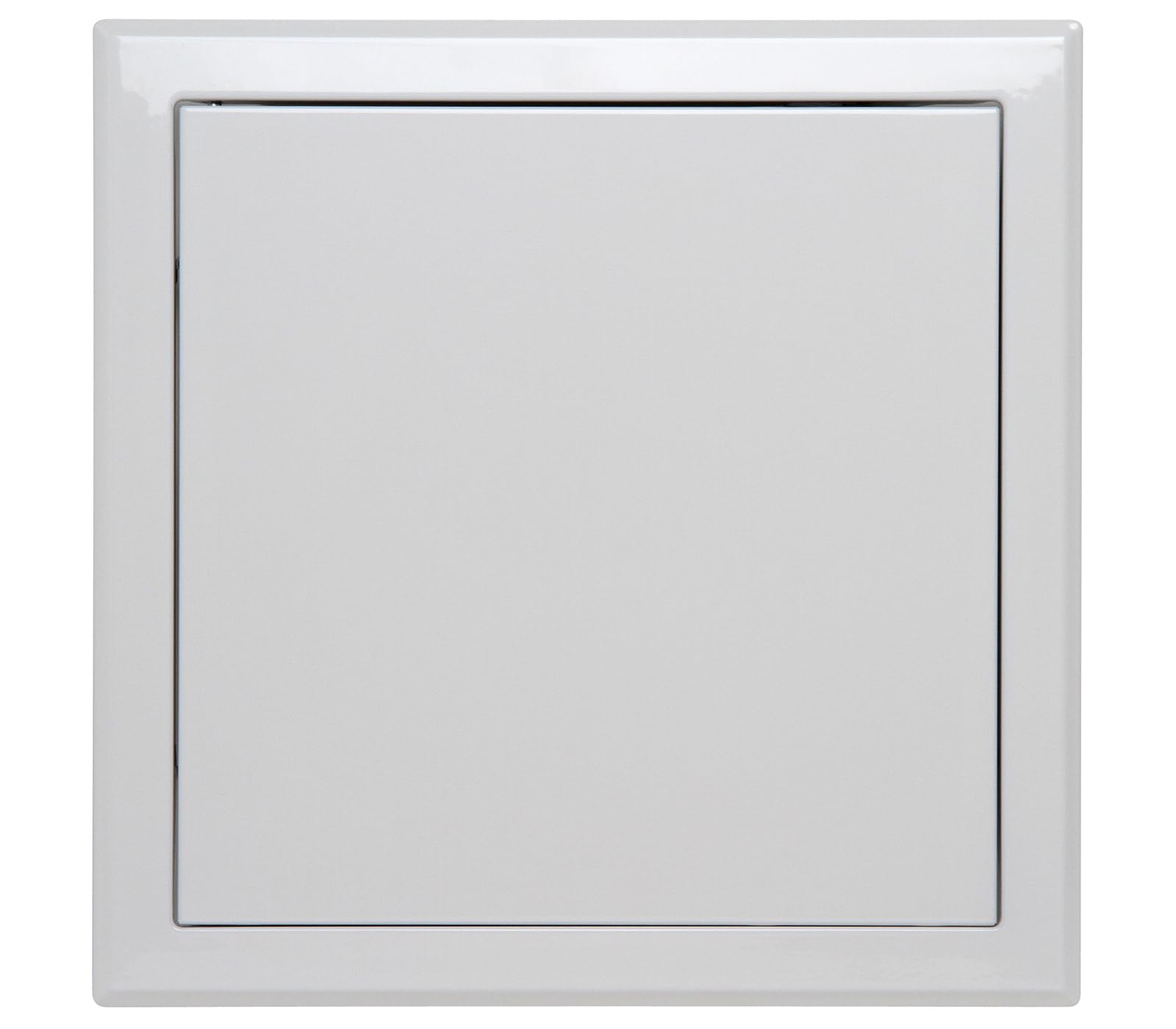 Trappe de visite 600x600 blanche Semin pour plafond plaque de plâtre et ouverture invisible