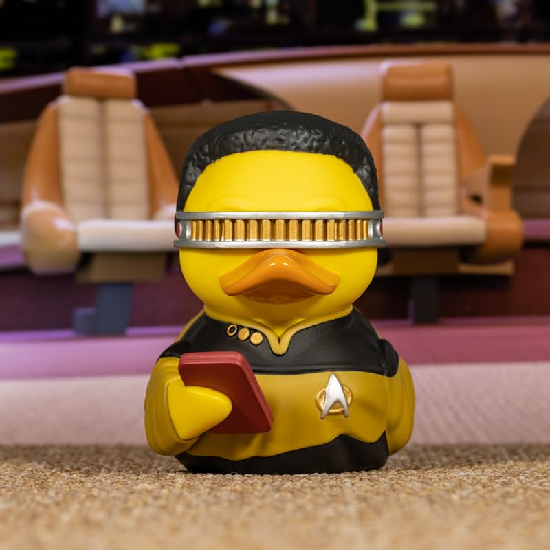 TUBBZ Boxed Edition Geordi La Forge Collectible Vinyl Rubber Duck Figure - Official Star Trek Merchandise - TV, Movies & Video Games - Image 3
