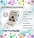 Printed TP Custom Personalized Printed Toilet Paper Gag Gift Set - Funny Toilet Paper Roll for Special Event, Prank, Surprise, Novelty Gift, Entire Roll - Customize With Photo, Text, Artwork - 2 Pack